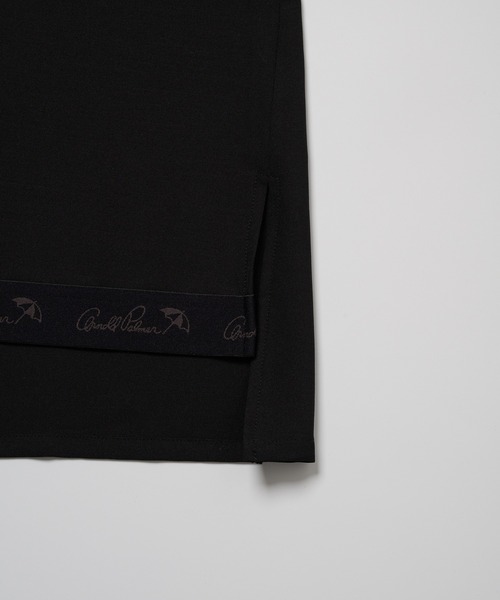 Arnold Palmer(アーノルドパーマー)の「ロゴテープアクセント イージー 布帛 Tシャツ(Tシャツ/カットソー・レディース・ブラック/ベージュ/ライトブルー・S/L/M)」の14枚目の写真
