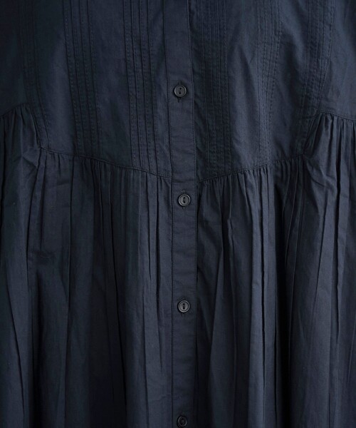 coen(コーエン)の「【MARKET(マーケット)】スキッパーピンタックブラウス(インフルエンサー紹介アイテム)(シャツ/ブラウス・レディース・ブラック/ライトブルー/オフホワイト・M/L)」の20枚目の写真