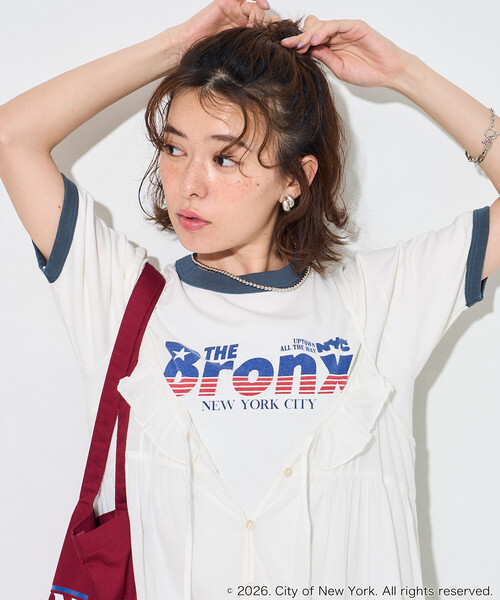 GOOD ROCK SPEED/グッドロックスピード NYC RINGER T-Shirt/NYC