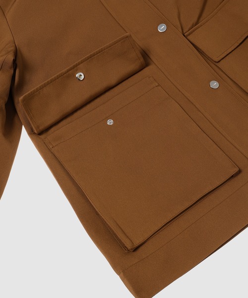 GANNI（ガニー）の「Heavy Twill Jacket（テーラードジャケット・レディース・ブラウン系・S-M）」の8枚目の写真