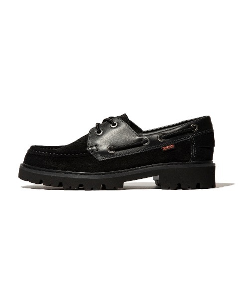 Clarks(クラークス)の「Clarks Cleyhill Boat(クラークス クレイヒルボート)(スニーカー・メンズ・ブラック系・25cm/25.5cm/26cm/26.5cm/27cm/27.5cm/28cm/28.5cm/29cm)」の2枚目の写真