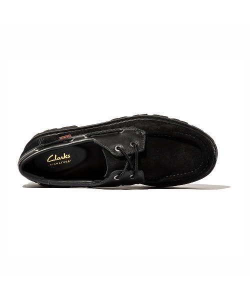 Clarks(クラークス)の「Clarks Cleyhill Boat(クラークス クレイヒルボート)(スニーカー・メンズ・ブラック系・25cm/25.5cm/26cm/26.5cm/27cm/27.5cm/28cm/28.5cm/29cm)」の4枚目の写真