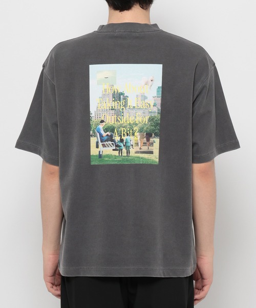 RAGEBLUE(レイジブルー)の「Pigment Photo Print T-Shirt / ピグメント加工/ポンチフォトプリントTシャツ(Tシャツ/カットソー・メンズ・ホワイト/その他19/ブルー/グリーン・LARGE/SMALL/MEDIUM)」の22枚目の写真