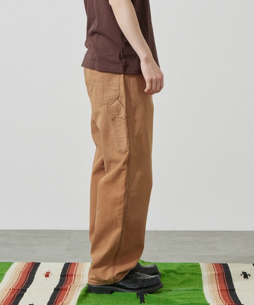 Lee（リー）の「Lee/リー【ダック素材】DUNGAREES ワイドペインターパンツ/デニム セットアップ対応【ユニセックス】（その他パンツ・メンズ・チャコール/ブラウン・SMALL/MEDIUM/LARGE/X-LARGE）」の16枚目の写真