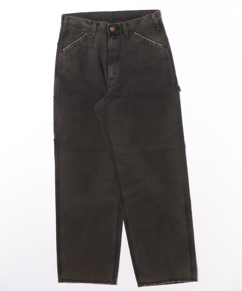 Lee（リー）の「Lee/リー【ダック素材】DUNGAREES ワイドペインターパンツ/デニム セットアップ対応【ユニセックス】（その他パンツ・メンズ・チャコール/ブラウン・SMALL/MEDIUM/LARGE/X-LARGE）」の20枚目の写真