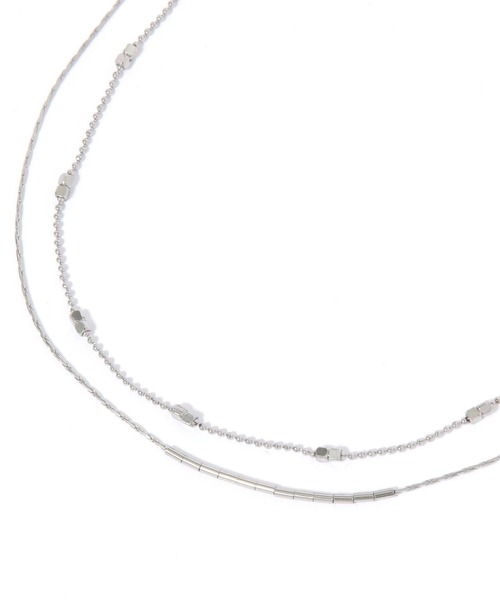 203jewelry 10kt 華奢2連ネックレス 【公式通販】