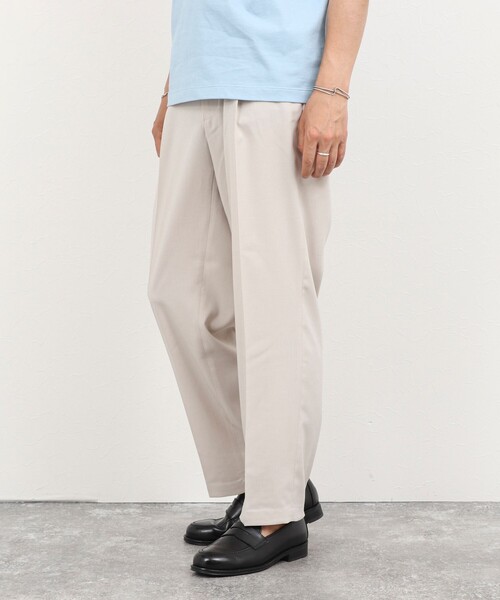 NOLLEY’S(ノーリーズ)の「《セットアップ対応》Reflax ワンタックイージーパンツ 軽量速乾 26SS(その他パンツ・メンズ・ブラック/オリーブ/アイボリー・XL/L/M/S)」の13枚目の写真