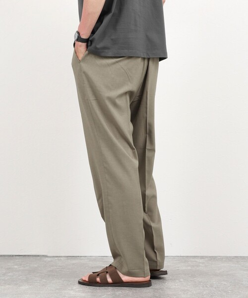 NOLLEY’S(ノーリーズ)の「Reflax ワンタックイージーパンツ 26SS(その他パンツ・メンズ・ブラック/オリーブ/アイボリー・XL/L/M/S)」の17枚目の写真