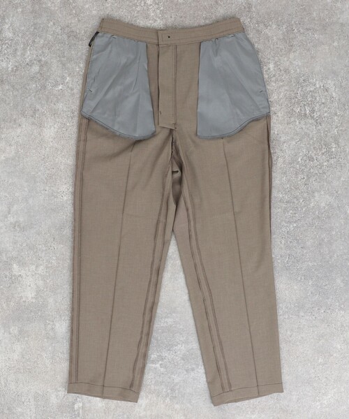 NOLLEY’S(ノーリーズ)の「《セットアップ対応》Reflax ワンタックイージーパンツ 軽量速乾 26SS(その他パンツ・メンズ・ブラック/オリーブ/アイボリー・XL/L/M/S)」の9枚目の写真