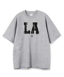 MODERMENT（モダーメント）の「ノーマルオーバーサイズLA半袖Tシャツ[メランジ]（Tシャツ/カットソー）」