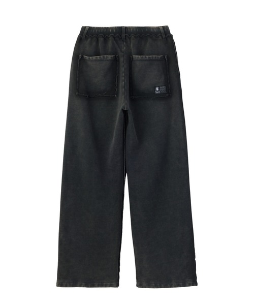 X-girl（エックスガール）の「FADED CUT OUT SWEATPANTS（スウェットパンツ・レディース・ブラック/ピンク/ブラウン・M/S）」の13枚目の写真