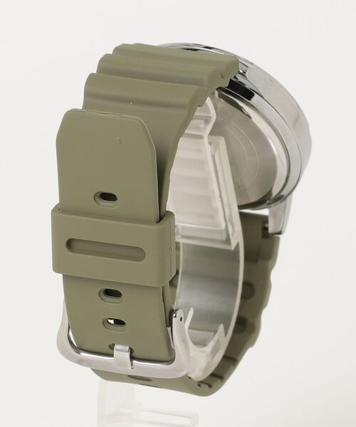 CASIO(カシオ)の「CASIO カシオ 海外モデル MTP-VD01 スポーティーデザイン 5気圧防水 デイデイト(アナログ腕時計・メンズ・ブラック/ブラック系その他/ブラック×カーキ・FREE)」の10枚目の写真