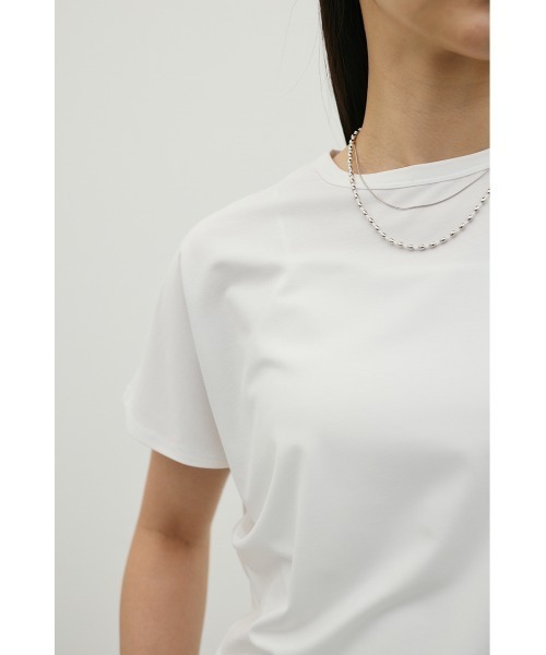 STYLEMIXER(スタイルミキサー)の「アシンメトリールーズT(Tシャツ/カットソー・レディース・ホワイト/ブラック/ライトベージュ・FREE)」の18枚目の写真