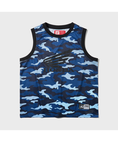 PHYPS MOTORCYCLE(フィップスモーターサイクル)の「Mesh 3M Logo Wing Sleeveless Light Blue(Tシャツ/カットソー・レディース・その他・X-LARGE/MEDIUM/LARGE)」の1枚目の写真