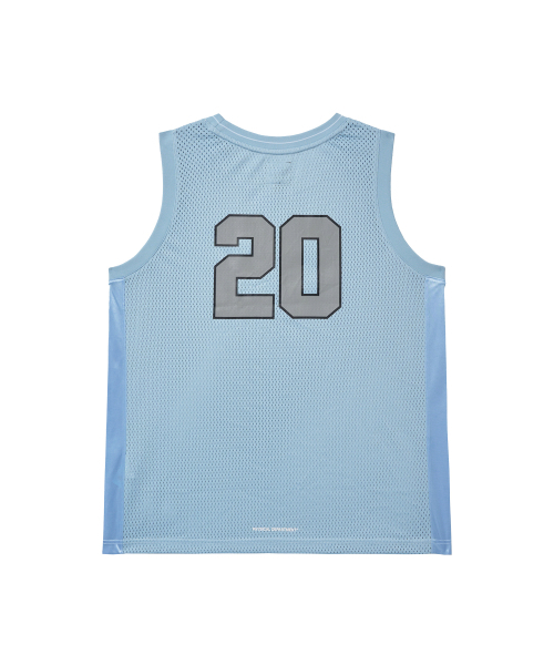 PHYPS MOTORCYCLE(フィップスモーターサイクル)の「Mesh 3M Logo Wing Sleeveless Light Blue(Tシャツ/カットソー・レディース・その他・X-LARGE/MEDIUM/LARGE)」の3枚目の写真