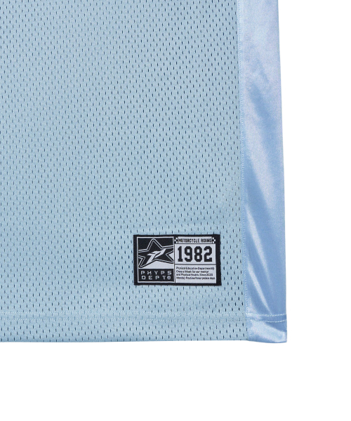 PHYPS MOTORCYCLE(フィップスモーターサイクル)の「Mesh 3M Logo Wing Sleeveless Light Blue(Tシャツ/カットソー・レディース・その他・X-LARGE/MEDIUM/LARGE)」の5枚目の写真