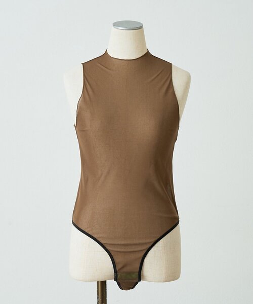overneath(オーバーニース)の「【OVERNEATH】Bodysuit089(その他トップス・レディース・ベージュ/ブラウン・MEDIUM)」の6枚目の写真