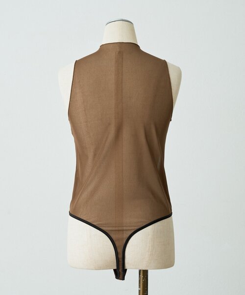 overneath(オーバーニース)の「【OVERNEATH】Bodysuit089(その他トップス・レディース・ベージュ/ブラウン・MEDIUM)」の8枚目の写真