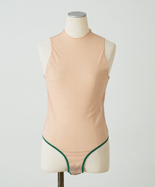 overneath(オーバーニース)の「【OVERNEATH】Bodysuit089(その他トップス・レディース・ベージュ/ブラウン・MEDIUM)」の3枚目の写真