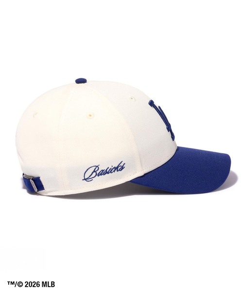BASICKS（ベイシックス）の「BASICKS / ベーシックス x Newera / ニューエラ Dodgers Cap（キャップ・レディース・ホワイト/ブルー・FREE）」の14枚目の写真