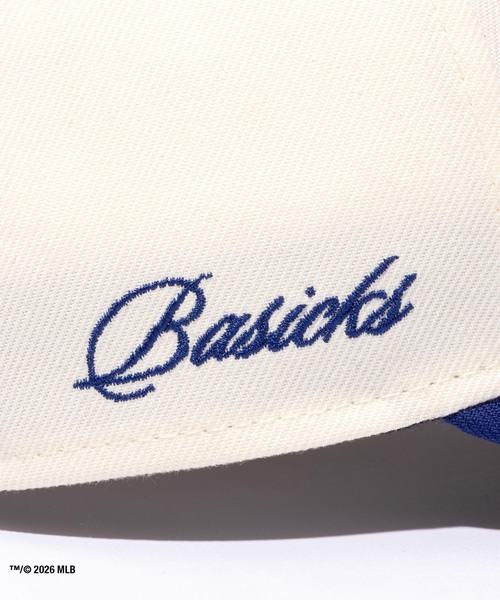BASICKS（ベイシックス）の「BASICKS / ベーシックス x Newera / ニューエラ Dodgers Cap（キャップ・レディース・ホワイト/ブルー・FREE）」の16枚目の写真