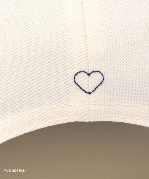BASICKS（ベイシックス）の「BASICKS / ベーシックス x Newera / ニューエラ Dodgers Cap（キャップ・レディース・ホワイト/ブルー・FREE）」の7枚目の写真