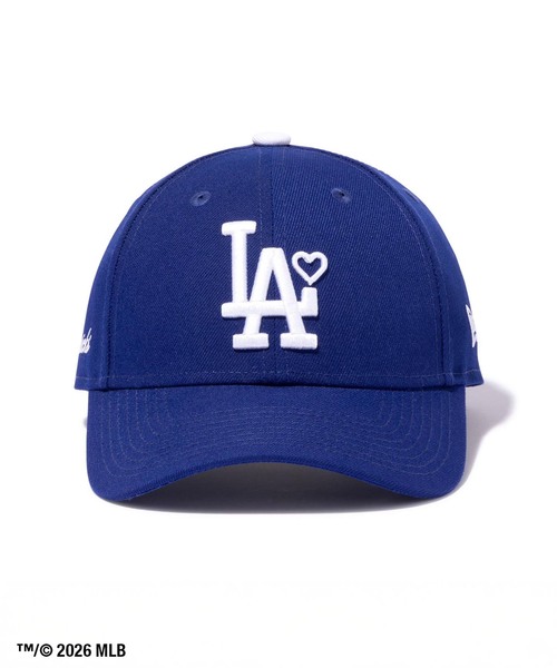 BASICKS（ベイシックス）の「BASICKS / ベーシックス x Newera / ニューエラ Dodgers Cap（キャップ・レディース・ホワイト/ブルー・FREE）」の8枚目の写真