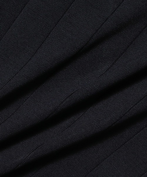 ESTNATION（エストネーション）の「ESTNATION / ウォッシャブルシルク スキッパーニット（ニット/セーター・メンズ・ネイビー/ブラック・MEDIUM/LARGE/X-LARGE）」の7枚目の写真
