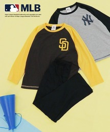 MLB（メジャーリーグベースボール）の「《MLB》 やわらかかるい キッズ 長袖 パジャマ ルームウェア 天竺（ルームウェア/パジャマ）」