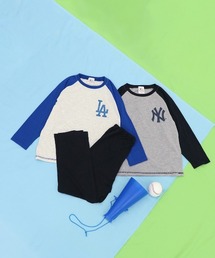 MLB（メジャーリーグベースボール）の「《MLB》 やわらかかるい キッズ 長袖 パジャマ ルームウェア 天竺（ルームウェア/パジャマ）」