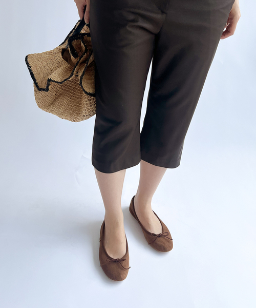 PORSELLI（ポセリ）の「【Porselli for LULU】Ballet Shoes（バレエシューズ・レディース・ブラウン・38/37/36）」の13枚目の写真