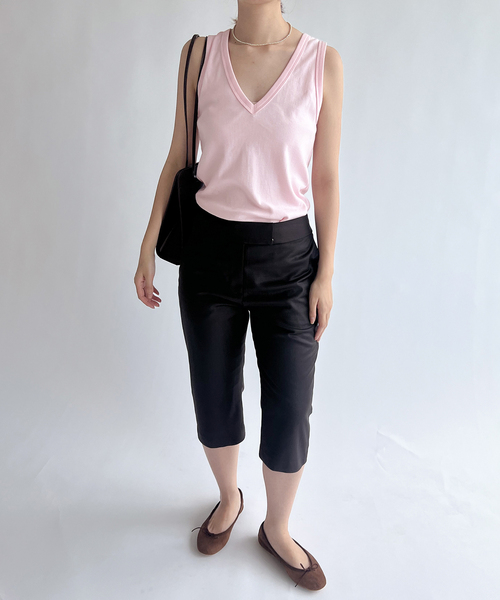 PORSELLI（ポセリ）の「【Porselli for LULU】Ballet Shoes（バレエシューズ・レディース・ブラウン・38/37/36）」の6枚目の写真
