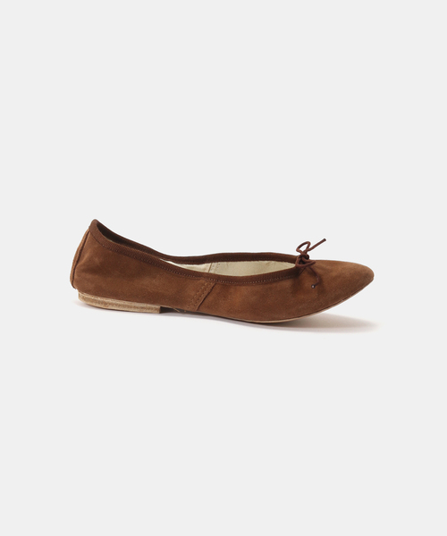 PORSELLI（ポセリ）の「【Porselli for LULU】Ballet Shoes（バレエシューズ・レディース・ブラウン・38/37/36）」の11枚目の写真