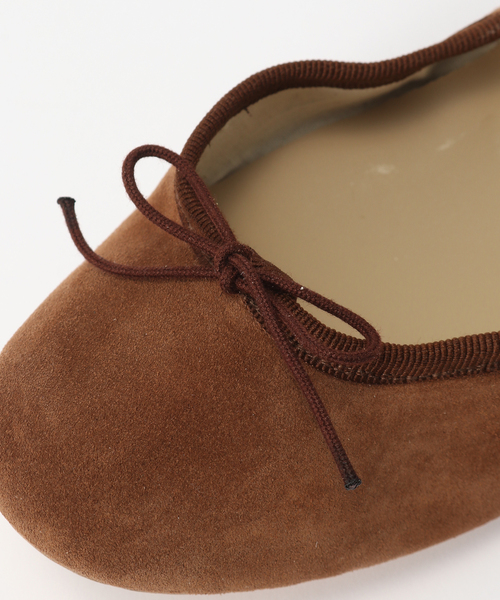 PORSELLI（ポセリ）の「【Porselli for LULU】Ballet Shoes（バレエシューズ・レディース・ブラウン・38/37/36）」の5枚目の写真