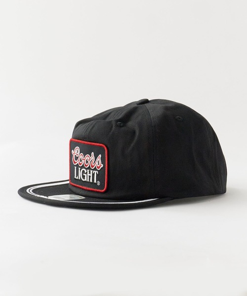 BRIXTON(ブリクストン)の「BRIXTON/ブリクストン COORS LIGHT GEAR HP SNPK キャップ 深め レーシング スポーティー ストリート メンズ ユニセックス 2026年 夏 夏服(キャップ・メンズ・ブラック・FREE)」の2枚目の写真