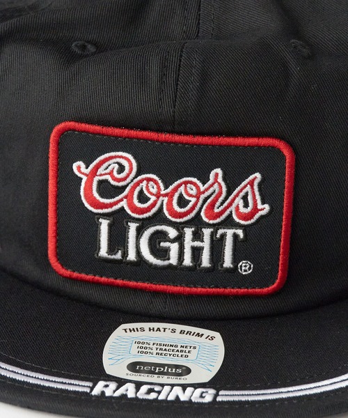 BRIXTON(ブリクストン)の「BRIXTON/ブリクストン COORS LIGHT GEAR HP SNPK キャップ 深め レーシング スポーティー ストリート メンズ ユニセックス 2026年 夏 夏服(キャップ・メンズ・ブラック・FREE)」の5枚目の写真