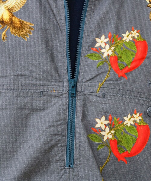 NANGA（ナンガ）の「【NANGA/ナンガ】SUNNYDAY WORK S/S SHIRT（シャツ/ブラウス・メンズ・キナリ/グレー・L/M）」の7枚目の写真