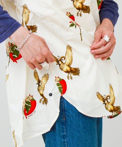 NANGA（ナンガ）の「【NANGA/ナンガ】SUNNYDAY WORK S/S SHIRT（シャツ/ブラウス・メンズ・キナリ/グレー・L/M）」の18枚目の写真