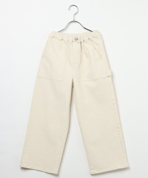 BAYFLOW（ベイフロー）の「[毎日はきたい♪]ストレッチペインターパンツ[120~160cm](KIDS)（その他パンツ・キッズ・ブラック/キャメル/ブルー系その他/アイボリー・120cm/160cm/150cm/140cm/130cm）」の15枚目の写真