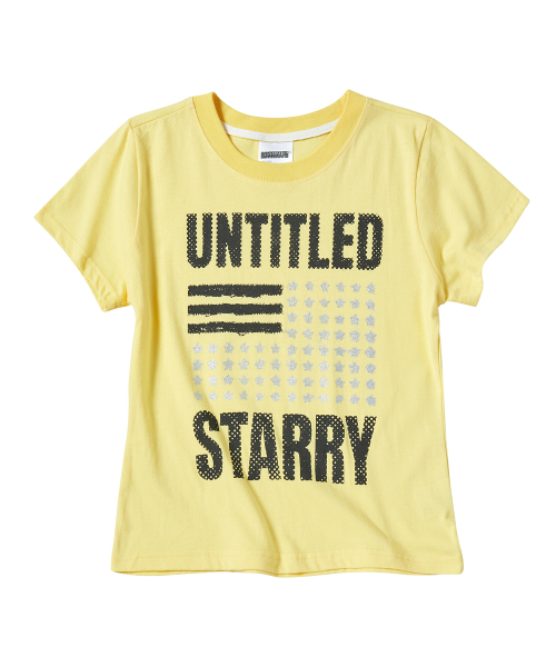UNTITLED SEOUL(アンタイトル ソウル)の「アンタイトル ステリー フラッグ クロップ 半袖 イエロー(Tシャツ/カットソー・レディース・その他・SMALL/MEDIUM)」の3枚目の写真