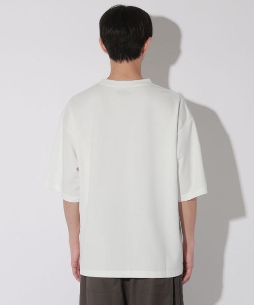 LAKOLE(ラコレ)の「ドローイングメッセージT / 672890(Tシャツ/カットソー・メンズ・ホワイト/チャコール・MEDIUM/LARGE)」の10枚目の写真