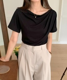 【ドレープ/3カラー】ジェニードレープTシャツ