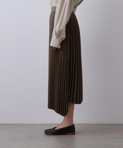 YLEVE（イレーヴ）の「YLEVE / VINTAGE PIGMENTDYE WOOL PLEATED SKIRT（スカート・レディース・グレー/ベージュ・1/0/2）」の13枚目の写真