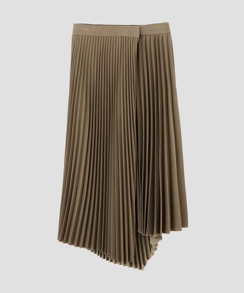YLEVE（イレーヴ）の「YLEVE / VINTAGE PIGMENTDYE WOOL PLEATED SKIRT（スカート・レディース・グレー/ベージュ・1/0/2）」の18枚目の写真