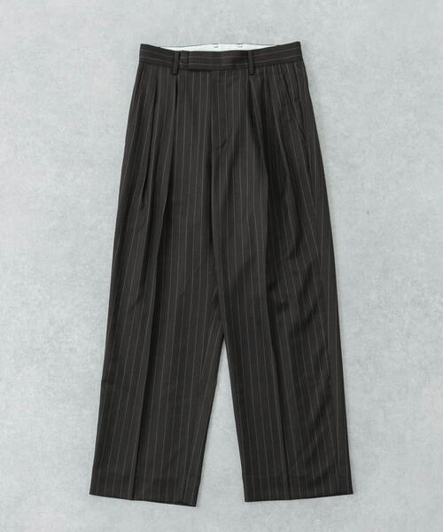 URBAN RESEARCH(アーバンリサーチ)の「TW STRIPE TROUSER(その他パンツ・メンズ・ネイビー/ブラウン・MEDIUM/LARGE)」の2枚目の写真