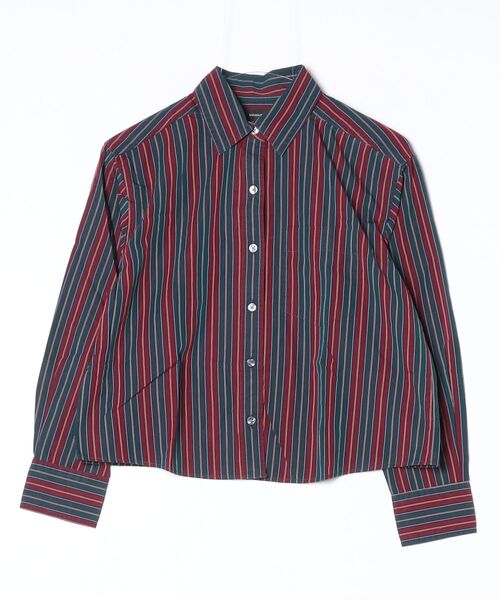 BANANA REPUBLIC FACTORY STORE(バナナリパブリック ファクトリーストア)の「BANANA REPUBLIC FACTORY STORE コットン クロップドシャツ(シャツ/ブラウス・レディース・マルチ/ホワイト・L/M/S/XS)」の5枚目の写真
