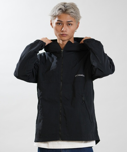 Columbia(コロンビア)の「columbia/コロンビア 撥水 ジャケット XE4350(マウンテンパーカー・メンズ・ブラック/カーキ・XL/L/M)」の1枚目の写真