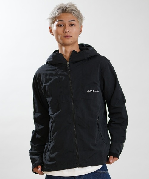 Columbia(コロンビア)の「columbia/コロンビア 撥水 ジャケット XE4350(マウンテンパーカー・メンズ・ブラック/カーキ・XL/L/M)」の3枚目の写真