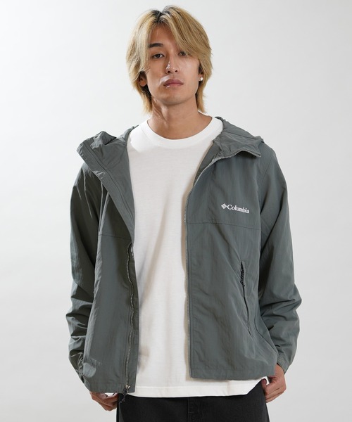 Columbia(コロンビア)の「columbia/コロンビア 撥水 ジャケット XE4350(マウンテンパーカー・メンズ・ブラック/カーキ・XL/L/M)」の9枚目の写真