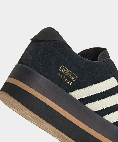 adidas(アディダス)の「ガゼル スタック / Gazelle Stack / 厚底スニーカー / アディダスオリジナルス adidas Originals(スニーカー・レディース・ブラック・27.5cm/28.0cm/22.0cm/26.0cm/26.5cm/27.0cm/24.5cm/25.0cm/25.5cm/24.0cm/22.5cm/23.0cm/23.5cm)」の7枚目の写真